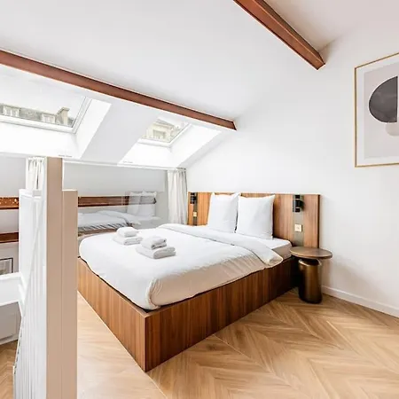 155#suite Luxueuse#etienne Marcel#chatelet#paris 3 アパート パリ